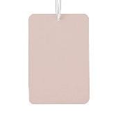 Solid Pastel Roze Luchtverfrisser (Achterkant)