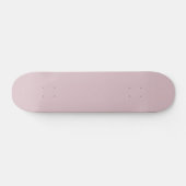 Solid Pastel Roze Persoonlijk Skateboard (Horizontaal)