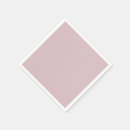 Solid Pastel Roze Servet (Hoek)