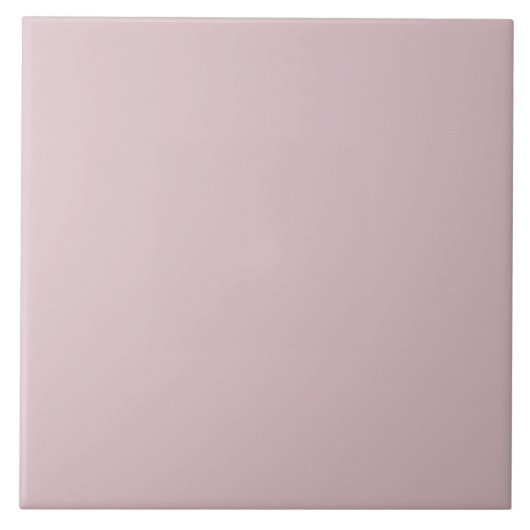 Solid Pastel Roze Tegeltje (Voorkant)