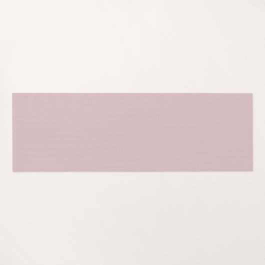 Solid Pastel Roze Yogamat (Achterkant (horizontaal))