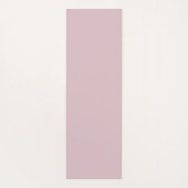 Solid Pastel Roze Yogamat (Achterkant)