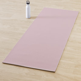 Solid Pastel Roze Yogamat