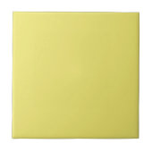 Solid pastel yellow tegeltje (Voorkant)