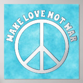 Solid Peace-teken - JOUW TEKST Folie Afdrukken (Voorkant)