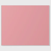  Solid Pink Cadeaupapier (Vlak)