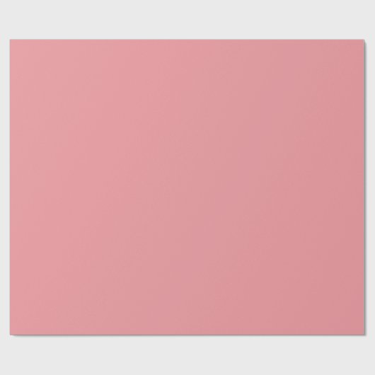  Solid Pink Cadeaupapier (Vlak)