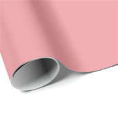  Solid Pink Cadeaupapier (Rol Hoek)