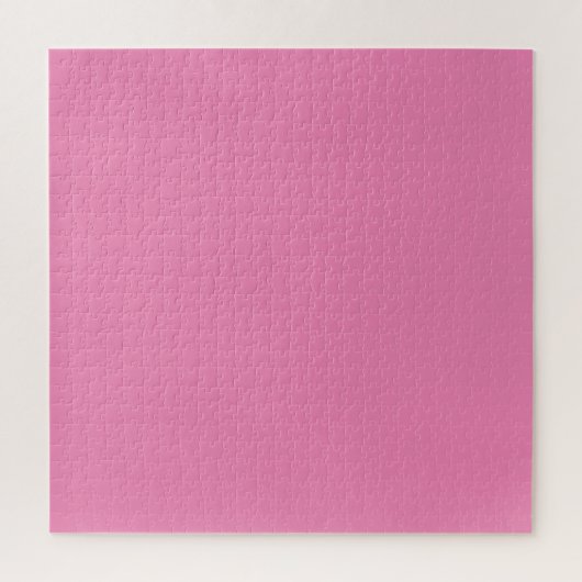 Solid Pink Jigzaag Puzzle - MOEILIJK! Legpuzzel (Verticaal)