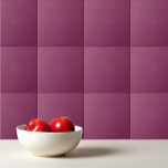 Solid pink plum purple dark mauve tegeltje<br><div class="desc">Solid pink plum purple dark mauve design</div>