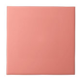 Solid Pink Solid Color Tile Tegeltje (Voorkant)