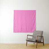 Solid plain taffy roze wandkleed (In situ)