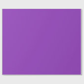 Solid plain violet bright purple cadeaupapier (Vlak)
