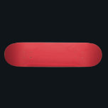 Solid Poppy Red Skateboard<br><div class="desc">Solid Poppy Red,  één kleurenontwerp. Eén kleurproduct maken,  indien nodig uw eigen tekst of initialen toevoegen met de knop "Aanpassen"</div>