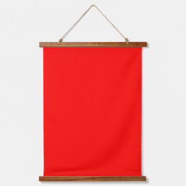 Solid Red 26"x36" Vertical Hangend Wandkleed