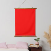 Solid Red 26"x36" Vertical Hangend Wandkleed (Slaapkamer)