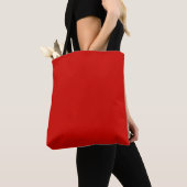 Solid Red Baby Blanket Tote Bag (Dichtbij)
