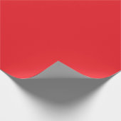 Solid Red Background Cadeaupapier (Hoek)