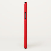 Solid Red Background  Case-Mate iPhone Case (Achterkant / rechts)