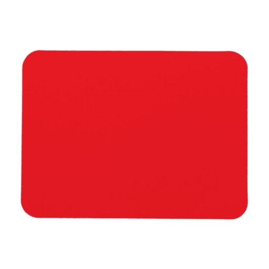 Solid Red Background  Magneet (Horizontaal)