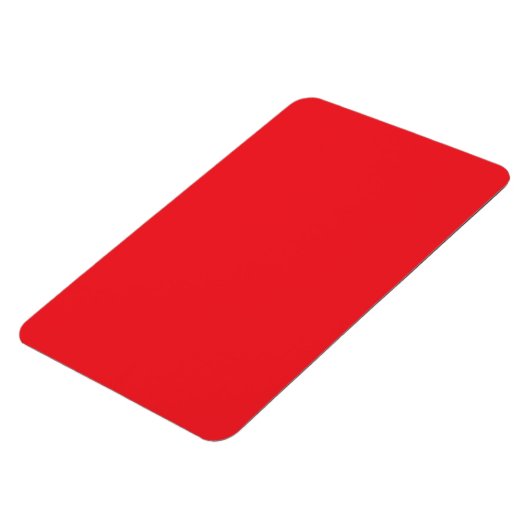 Solid Red Background  Magneet (Linkerzijde)