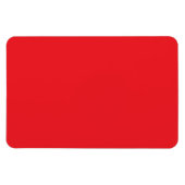 Solid Red Background Magneet (Horizontaal)