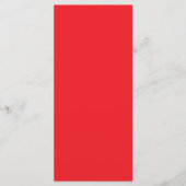 Solid Red Background  Menu (Voorkant)