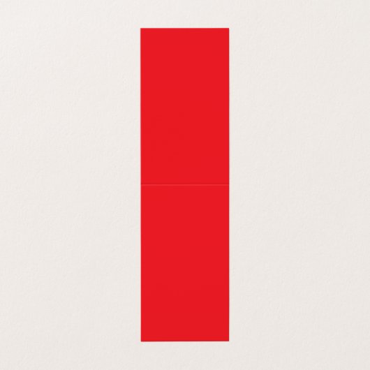 Solid Red Background  Visitekaartje (Buitenkant ongevouwen)