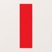 Solid Red Background  Visitekaartje (Binnenkant ongevouwen)