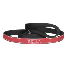 Solid Red Color met persoonlijke naam