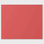 Solid Red kleur Cadeaupapier (Vlak)