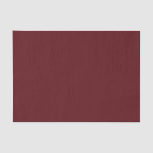 Solid Rich Bourgogne Rood Tissuepapier (Voorkant)