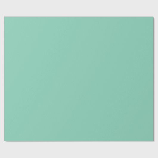 Solid Robin Egg Cadeaupapier (Vlak)