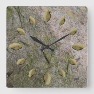 Solid - Rock of Ages Clock Vierkante Klok