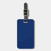 Solid Royal Blue Bagagelabel (Voorkant verticaal)