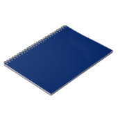 Solid Royal Blue-laptop Notitieboek (Linkerzijde)