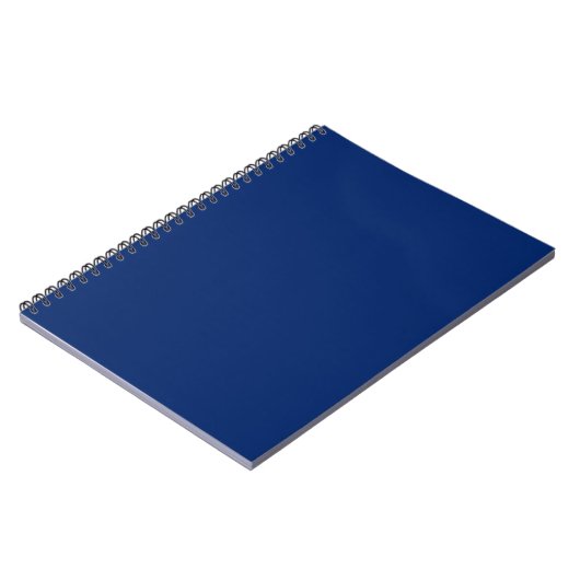 Solid Royal Blue-laptop Notitieboek (Linkerzijde)