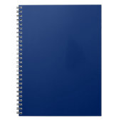 Solid Royal Blue-laptop Notitieboek (Voorkant)