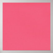 Solid-roze2 ZONDER MEESTAL PINK ACHTERGROND SJABLO Poster (Voorkant)