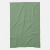 Solid Sage Green Kitchen Towel Theedoek (Verticaal)