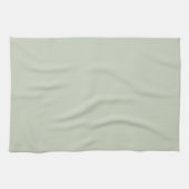 Solid Sage Green Minimal Kitchen Decor Theedoek (Horizontaal)