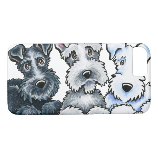 Solid Schnauzers Case-Mate iPhone Case (Achterkant (Horizontaal))