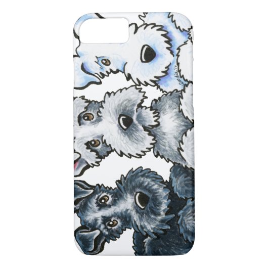 Solid Schnauzers Case-Mate iPhone Case (Achterkant)
