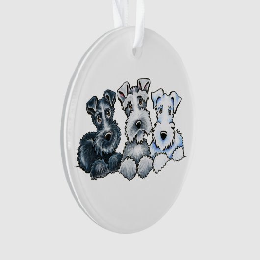 Solid Schnauzers Ornament (voorkant)