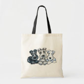 Solid Schnauzers Tote Bag (Voorkant)