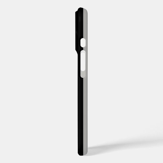 Solid Silver Case-Mate iPhone Case (Achterkant / Links)