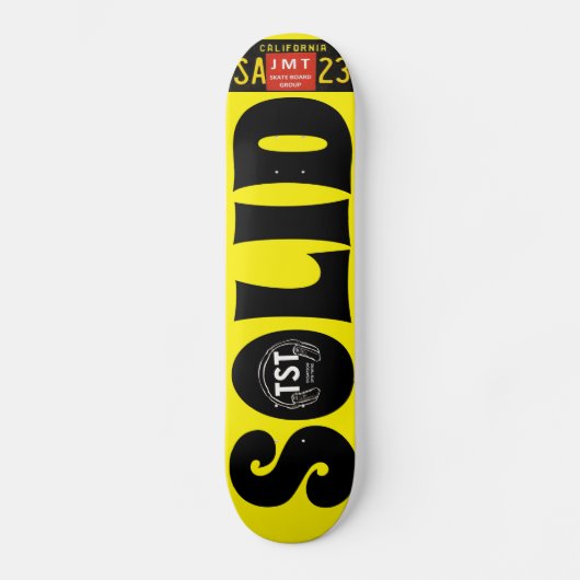 SOLID-skateboard Persoonlijk Skateboard (Voorkant)
