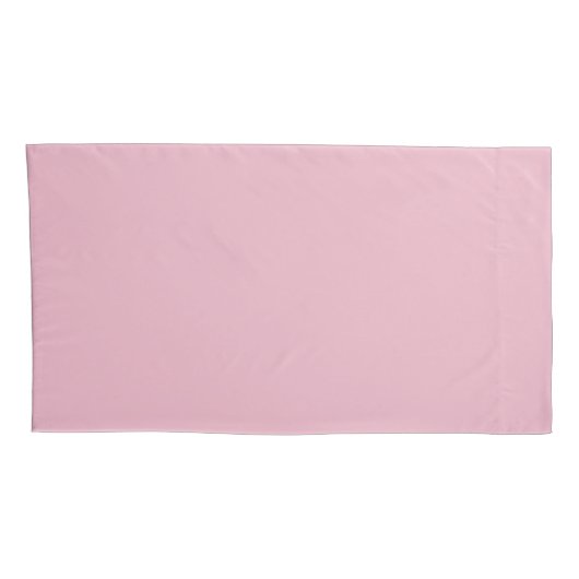 Solid Soft Blush Pink Kussensloop (Achterkant-Rechts)