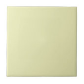 Solid Soft Pastel Yellow Tile Tegeltje (Voorkant)