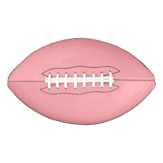 Solid soft pink american football (Voorkant)